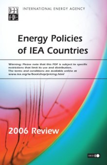 Energy policies of IEA countries : 2006 Review