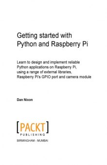 Getting started with Python & Raspberry Pi
