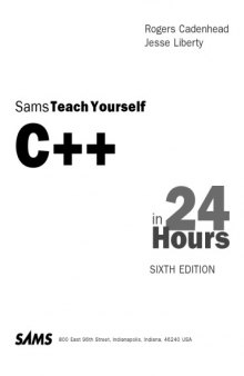 C++ in 24 Hours