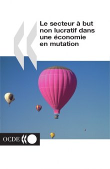 Le secteur à but non lucratif dans une économie en mutation