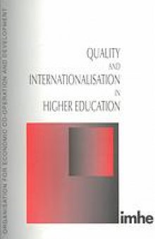 Quality and internationalisation in higher education