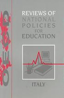 Reviews of National Policies for Education: Italy 1998