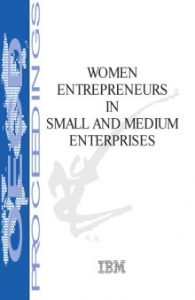 Women entrepreneurs in small and medium enterprises