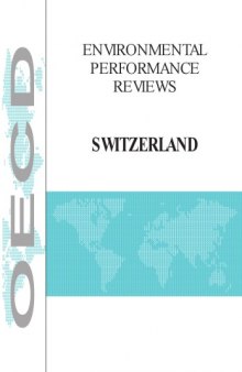OECD Environmental Performance Reviews Switzerland.