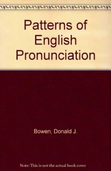 Patterns of English Pronunciation