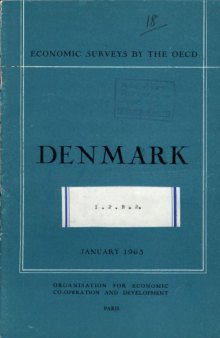 OECD Economic Surveys : Denmark 1963.