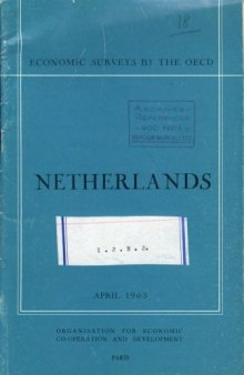 OECD Economic Surveys : Netherlands 1963.