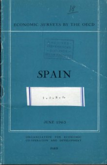 OECD Economic Surveys : Spain 1963.