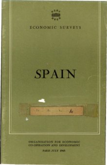 OECD Economic Surveys : Spain 1965.