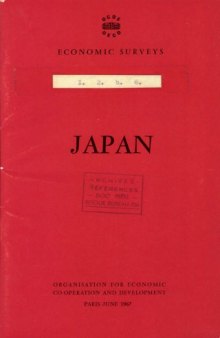 OECD Economic Surveys : Japan 1967.