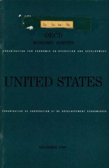 OECD Economic Surveys : United States 1968.