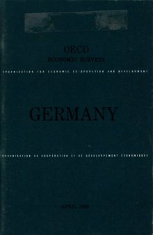 OECD Economic Surveys : Germany 1969.