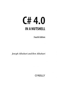 C# 4.0 in a Nutshell   4th ed.