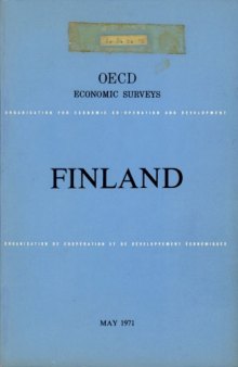 OECD Economic Surveys : Finland 1971.