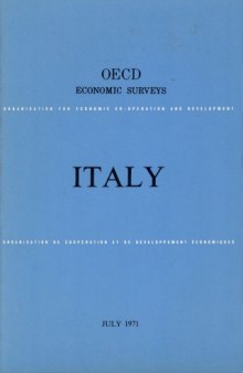 OECD Economic Surveys : Italy 1971.