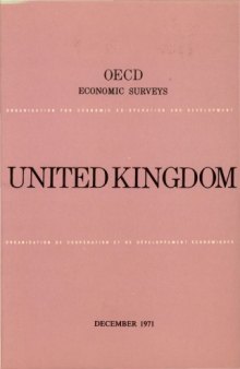 OECD Economic Surveys : United Kingdom 1971.