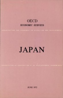 OECD Economic Surveys : Japan 1972.