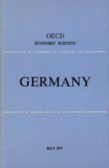 OECD Economic Surveys : Germany 1977.