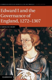 Edward I and the Governance of England, 1272-1307