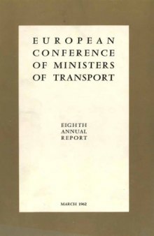 European conference of ministers of transport : eighth annual report.