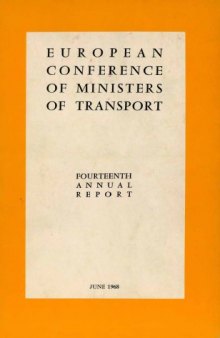 European conference of ministers of transport : fourteenth annual report.