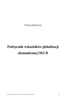 OECD Handbook on Economic Globalisation Indicators : (Polish version)