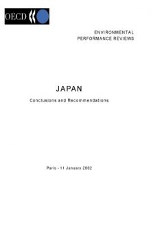 Environmental Performance Review of Japan : Conclusions and Recommendations