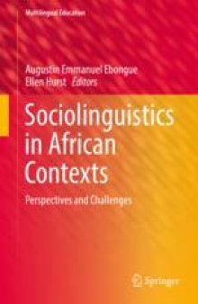 Sociolinguistics in African Contexts: Perspectives and Challenges