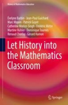 Let History into the Mathematics Classroom