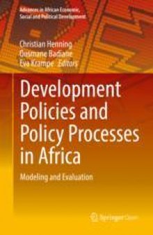 Development Policies and Policy Processes in Africa: Modeling and Evaluation