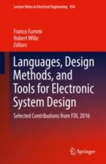 Languages, Design Methods, and Tools for Electronic System Design: Selected Contributions from FDL 2016