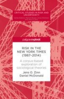 Risk in The New York Times (1987–2014): A corpus-based exploration of sociological theories