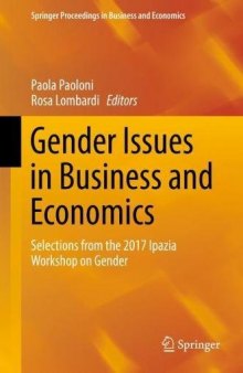 Gender Issues in Business and Economics: Selections from the 2017 Ipazia Workshop on Gender
