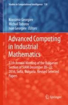 Advanced Computing in Industrial Mathematics: 11th Annual Meeting of the Bulgarian Section of SIAM December 20-22, 2016, Sofia, Bulgaria. Revised Selected Papers