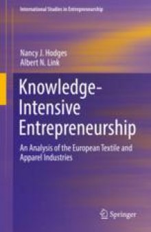 Knowledge-Intensive Entrepreneurship: An Analysis of the European Textile and Apparel Industries