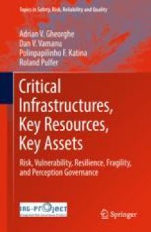 Critical Infrastructures, Key Resources, Key Assets: Risk, Vulnerability, Resilience, Fragility, and Perception Governance