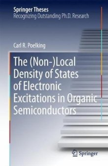  The (Non-)Local Density of States of Electronic Excitations in Organic Semiconductors