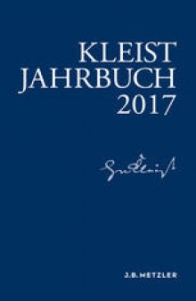 KLEIST-JAHRBUCH 2017