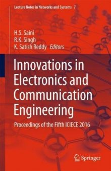  Innovations in Electronics and Communication Engineering : Proceedings of the Fifth ICIECE 2016