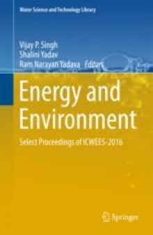 Energy and Environment: Select Proceedings of ICWEES-2016