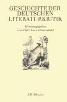 Geschichte der deutschen Literaturkritik (1730–1980)