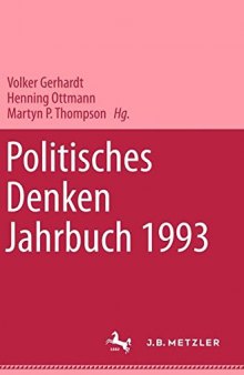 Politisches Denken Jahrbuch 1993