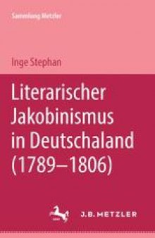 Literarischer Jakobinismus in Deutschland (1789–1806)
