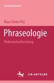 Phraseologie: Redensartenforschung