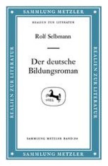 Der deutsche Bildungsroman