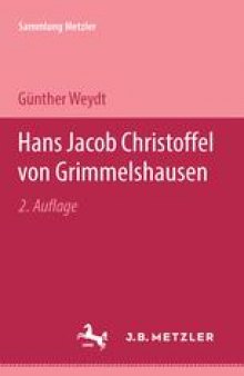 Hans Jacob Christoffel von Grimmelshausen