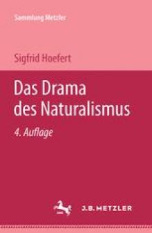 Das Drama des Naturalismus