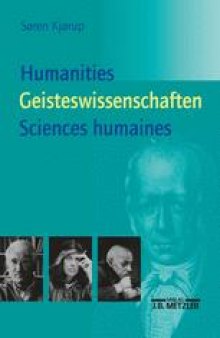Humanities Geisteswissenschaften Sciences humaines: Eine Einführung