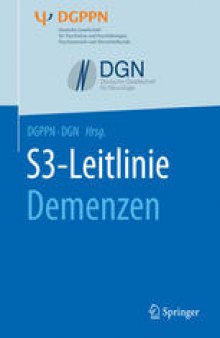  S3-Leitlinie Demenzen