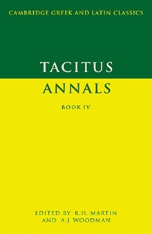 Tacitus: Annals Book IV